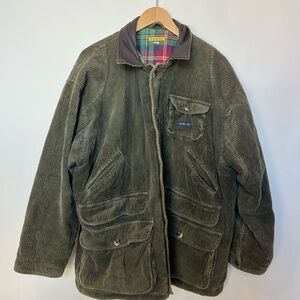Vintage Yellow Cab Clothing Co. Corduroy Chore Field Coat Size 52